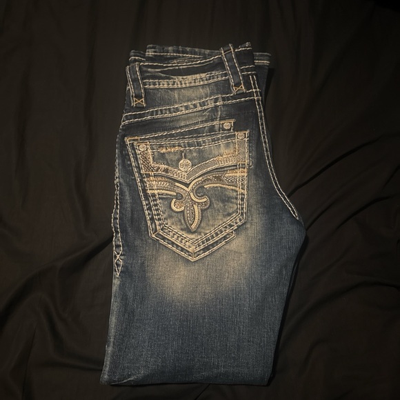 Rock Revival Blue Bootcut Jeans